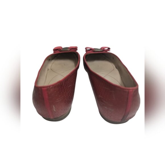 Salvatore Ferragamo Light Red/Pink Flats US 9 - Picture 6 of 16